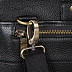 Мужская кожаная сумка Polar 5191 black