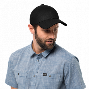 Кепка женская Jack Wolfskin Seamless Active Cap black