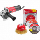 Одноручная углошлифмашина Wortex AG120910003A3