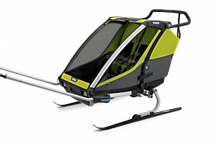 Детская мультиспортивная коляска Thule Chariot Cab2 Chartreuse (10204001)
