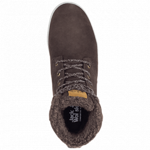 Ботинки женские Jack Wolfskin Auckland Wt Texapore High W walnut / slate grey