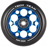 Колесо Tech Team X-Treme 100*24мм Drilled blue