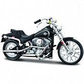Мотоцикл Maisto 1:18 Harley-Davidson 1984 FXST Softail (39360 20-21914) black