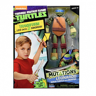 Трансформер Turtles Черепашка-оружие, Леонардо, Mutation 91471