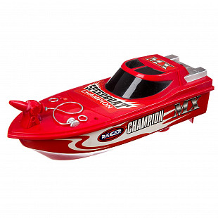 Катер пожарных Bondibon водомётный с брандспойтом "Наше Лето" M6505 red