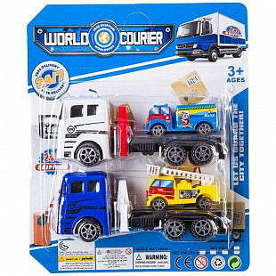 Набор игровой Shenzhen Toys 2 машиновоза YM-232B