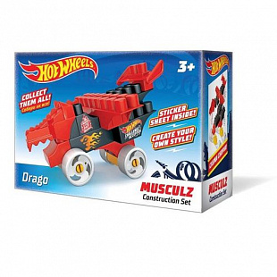 Конструктор Bauer серии Hot wheels musculz Drago 713