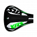 Велоседло DDK 1212A XRS black/white/green