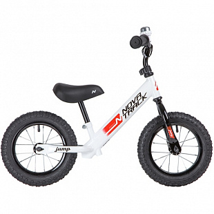 Беговел Novatrack Jump 12" (2020) White 12JUMP.WT20