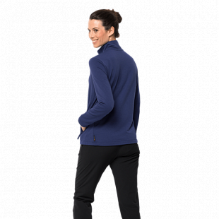 Джемпер женский Jack Wolfskin Jwp Midlayer W lapiz blue