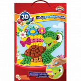 Набор для детского творчества Dalis Мозаика из пластилина Черепашонок MC-310