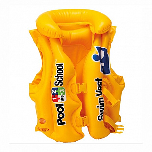 Жилет для плавания Intex Pool School Step 2 58660EU
