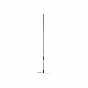 Грабли универсальные Fiskars Solid с деревянным черенком 1026725