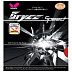 Накладка для ракеток Butterfly Bryce Speed red