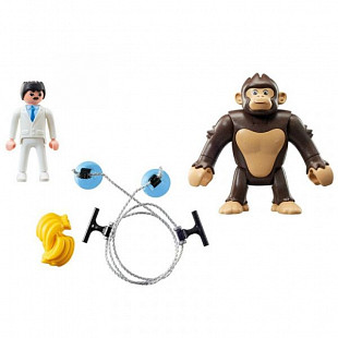 Игровой набор Playmobil Гигантский обезьяний гонг 9004