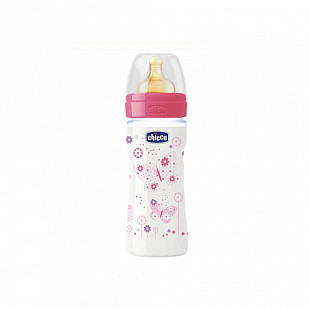 Бутылочка Chicco Well-Being Girl 2+ мес 250 мл 00020622100050