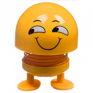 Игрушка Bondibon Чудики Танцующий на пружинке Эмодзи-хитрая улыбка ВВ4132