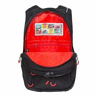Городской рюкзак GRIZZLY RU-031-1 /2 black/grey