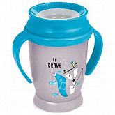 Поильник-непроливайка Lovi 360° Indian Summer 250мл 12м+ 1/592new Grey/Blue