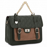 Женская сумка Pola 7098 dark green