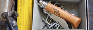 Нож Opinel №6 углеродистая сталь, бук