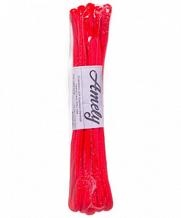 Скакалка для художественной гимнастики Amely 3 м RGJ-104 red