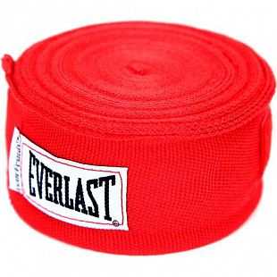 Бинт боксерский Everlast 4465RD 2,5 м Red
