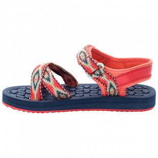 Сандалии детские Jack Wolfskin Zulu K red / blue