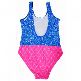 Купальник для девочек Zez Sport 5072 pink/blue