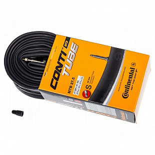 Велосипедная камера Continental MTB 27.5", S42, 47-584/62-584, велониппель 182311