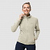 Джемпер женский Jack Wolfskin Kiruna Jacket W white sand