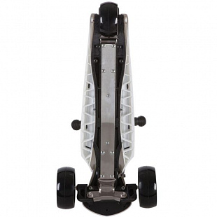 Самокат-кикборд Novatrack RainBow Подростковый Складной White 120SW.RAINBOW.WT8