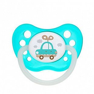 Пустышка Canpol babies Toys Латексная Ортодонтическая 18+ мес. (23/261) blue