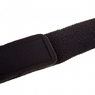 Ремешки для поднятия тяжестей NWS-259 хлопок black