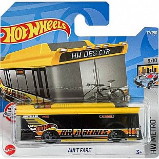 Машинка Hot Wheels Базовой коллекции Ain't Fare 77/250 (5785 HCT89) mainline 2022