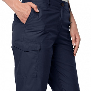 Ветрозащитные брюки женские Jack Wolfskin Lakeside Pants W midnight blue