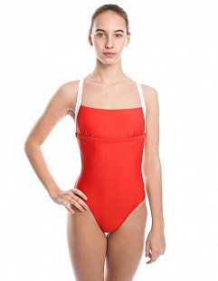 Купальник спортивный женский Mad Wave Iris red