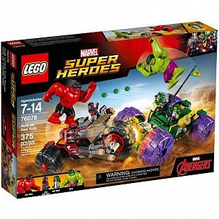 Конструктор LEGO Super Heroes Халк против Красного Халка 76078