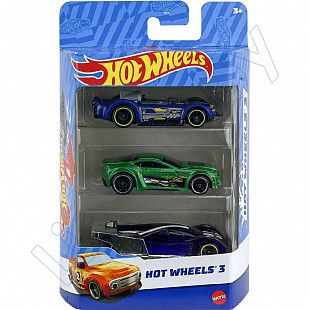 Набор машинок Hot Wheels 3 шт. (K5904 №91)