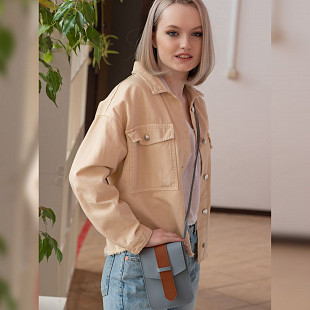 Сумка женская Ors Oro OMS-0173 grey-blue