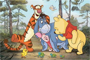 Пазл Trefl Винни и его друзья 14124 