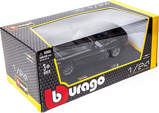 Коллекционная машина Bburago 1:24 Dodge Viper SRT/10 (18-22058) black