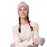 Шапка женская Jack Wolfskin Highloft Knit Cap Women violet pearl