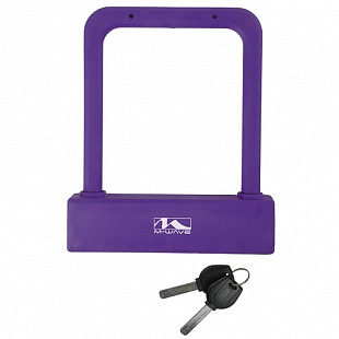 Замок-скоба M-Wave 175х205мм violet 5-231099