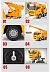 Радиоуправляемый автокран MZ Crane Truck 1:18 2080