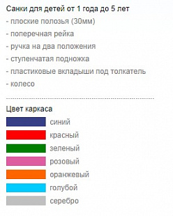 Санки-коляска Тимка 8 комфорт