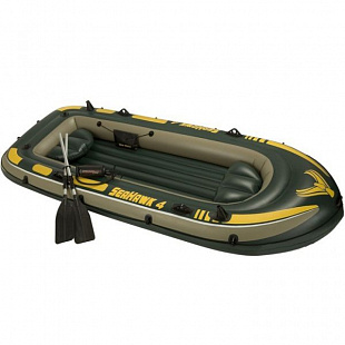 Лодка надувная Intex Seahawk-4 Set 68351NP