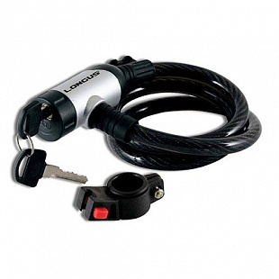 Велозамок с креплением Longus Extreme 10/1800 мм (Silver) 3550004