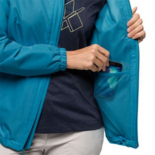 Куртка женская Jack Wolfskin Stormy Point Jacket W blue