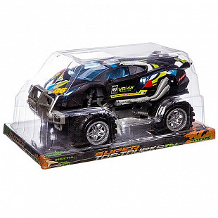 Инерционная машинка Shenzhen Toys Джип с кенгурят 957A